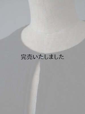 画像8: jujudhau(ズーズーダウ) BIB TUNIC-ビブチュニック- LINEN WOOL H.B.