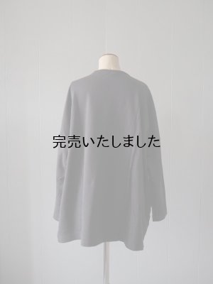 画像3: jujudhau(ズーズーダウ) BIG SWEAT-ビッグスウェット- スウェットグレー(裏毛)