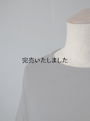 画像6: jujudhau(ズーズーダウ) BIG SWEAT-ビッグスウェット- スウェットグレー(裏毛)