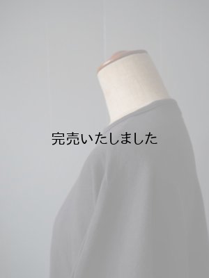 画像7: jujudhau(ズーズーダウ) BIG SWEAT-ビッグスウェット- スウェットグレー(裏毛)