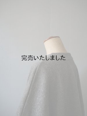 画像10: jujudhau(ズーズーダウ) SWEAT CARDIGAN-スウェットカーディガン- THICK D.GRAY(裏起毛)