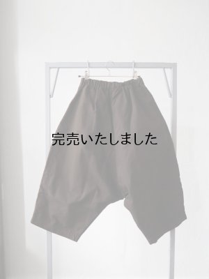 画像2: jujudhau(ズーズーダウ) DUMPY PANTS-ダンピーパンツ-キャンバスブラウン