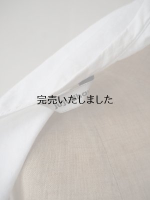 画像11: jujudhau(ズーズーダウ) DUMPY SHIRTS-ダンピーシャツ-リネンコットンホワイト
