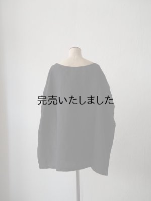 画像3: jujudhau(ズーズーダウ) DUMPY SHIRTS-ダンピーシャツ-リネンコットンブラック