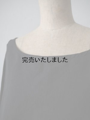 画像5: jujudhau(ズーズーダウ) DUMPY SHIRTS-ダンピーシャツ-リネンコットンブラック