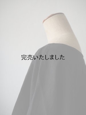 画像6: jujudhau(ズーズーダウ) DUMPY SHIRTS-ダンピーシャツ-リネンコットンブラック