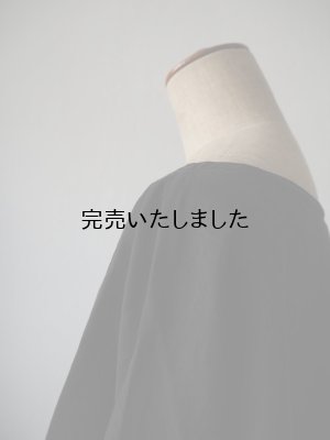 画像7: jujudhau(ズーズーダウ) DUMPY SHIRTS-ダンピーシャツ-リネンコットンブラック