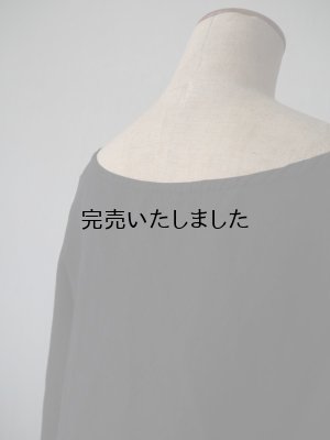 画像10: jujudhau(ズーズーダウ) DUMPY SHIRTS-ダンピーシャツ-リネンコットンブラック