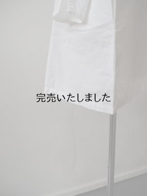 画像9: jujudhau(ズーズーダウ) DUMPY SHIRTS-ダンピーシャツ-リネンコットンホワイト