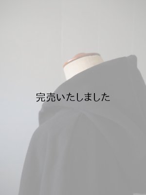 画像8: jujudhau(ズーズーダウ) EASY PARKA-イージーパーカ- SWEAT BLACK(裏起毛)