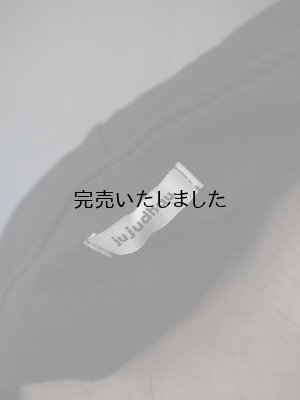 画像13: jujudhau(ズーズーダウ) EASY PARKA-イージーパーカ- SWEAT BLACK(裏起毛)