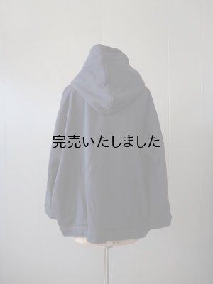 画像3: jujudhau(ズーズーダウ) EASY PARKA-イージーパーカ- SWEAT NAVY(裏起毛)