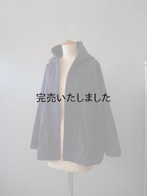 画像4: jujudhau(ズーズーダウ) EASY PARKA-イージーパーカ- SWEAT NAVY(裏起毛)