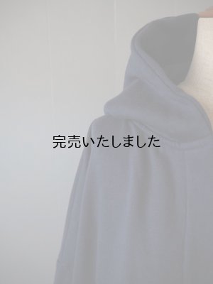 画像6: jujudhau(ズーズーダウ) EASY PARKA-イージーパーカ- SWEAT NAVY(裏起毛)