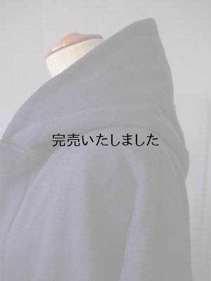 画像7: jujudhau(ズーズーダウ) EASY PARKA-イージーパーカ- SWEAT NAVY(裏起毛)