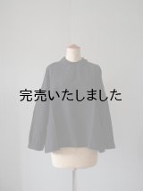 【再入荷】jujudhau(ズーズーダウ) PRIMP SHIRTS-プリンプシャツ- リネンコットンブラック