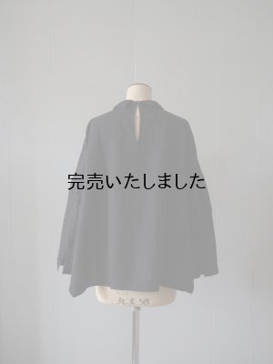 画像3: 【再入荷】jujudhau(ズーズーダウ) PRIMP SHIRTS-プリンプシャツ- リネンコットンブラック