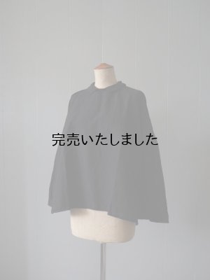 画像4: 【再入荷】jujudhau(ズーズーダウ) PRIMP SHIRTS-プリンプシャツ- リネンコットンブラック