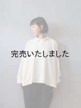 jujudhau(ズーズーダウ) PRIMP SHIRTS-プリンプシャツ- シルクナチュラル