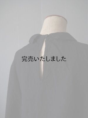 画像9: 【再入荷】jujudhau(ズーズーダウ) PRIMP SHIRTS-プリンプシャツ- リネンコットンブラック
