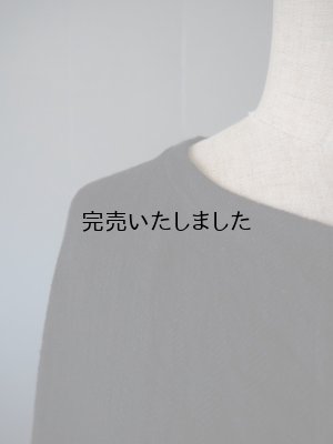 画像9: jujudhau(ズーズーダウ) RECTANGLE TUNIC-レクタングルチュニック- LINEN WOOL H.B.