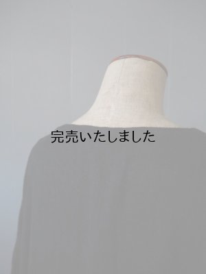 画像15: jujudhau(ズーズーダウ) RECTANGLE TUNIC-レクタングルチュニック- LINEN WOOL H.B.