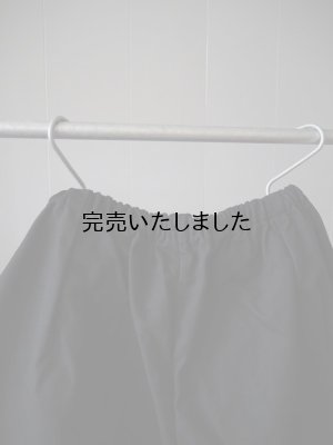 画像6: jujudhau(ズーズーダウ) TUCK PANTS-タックパンツ- キャンバスブラック