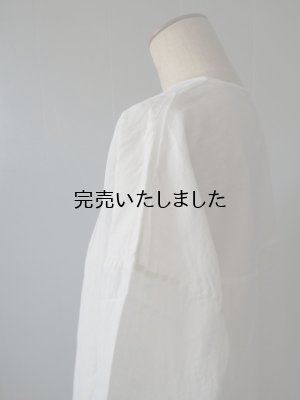 画像10: 【再入荷】jujudhau(ズーズーダウ) UNCLE SHIRTS-アンクルシャツ- LINEN COTTON WHITE