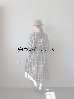 画像13: jujudhau(ズーズーダウ) KINCHAKU DRESS-キンチャクドレス- リネンタータン