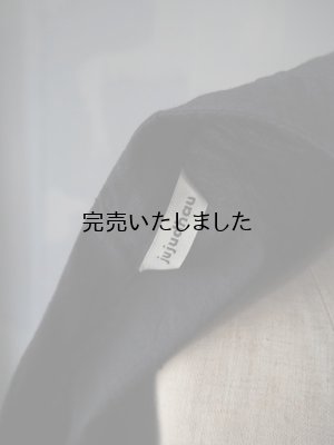 画像16: jujudhau(ズーズーダウ) RECTANGLE TUNIC-レクタングルチュニック- リネンコットンブラック