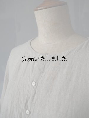 画像8: jujudhau(ズーズーダウ) RECTANGLE TUNIC-レクタングルチュニック- リネンナチュラル