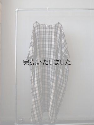 画像4: jujudhau(ズーズーダウ) KINCHAKU DRESS-キンチャクドレス- リネンタータン