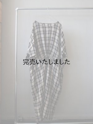 画像10: jujudhau(ズーズーダウ) KINCHAKU DRESS-キンチャクドレス- リネンタータン