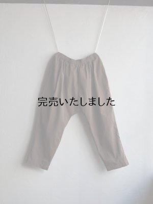画像4: jujudhau(ズーズーダウ) TUCK PANTS-タックパンツ-チノブラウン