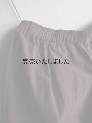 画像13: jujudhau(ズーズーダウ) TUCK PANTS-タックパンツ-チノブラウン