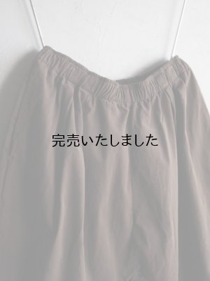 画像6: jujudhau(ズーズーダウ) TUCK PANTS-タックパンツ-チノブラウン