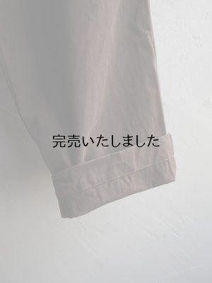 画像9: jujudhau(ズーズーダウ) TUCK PANTS-タックパンツ-チノブラウン