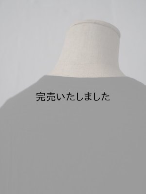 画像9: jujudhau(ズーズーダウ) BUTTON DRESS-ボタンドレス-リネンコットンブラック