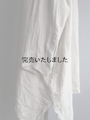 画像9: jujudhau(ズーズーダウ) SHIRTS JACKET-シャツジャケット- LINEN H.B NATURAL