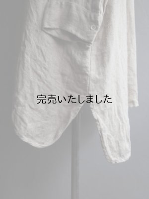 画像10: jujudhau(ズーズーダウ) SHIRTS JACKET-シャツジャケット- LINEN H.B NATURAL