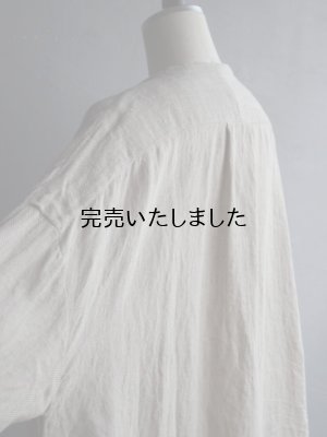 画像14: jujudhau(ズーズーダウ) SHIRTS JACKET-シャツジャケット- LINEN H.B NATURAL