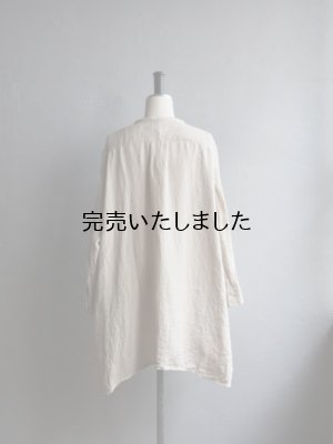 画像3: jujudhau(ズーズーダウ) SHIRTS JACKET-シャツジャケット- LINEN H.B NATURAL