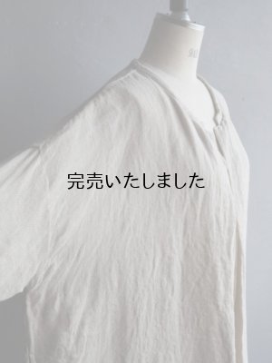 画像6: jujudhau(ズーズーダウ) SHIRTS JACKET-シャツジャケット- LINEN H.B NATURAL