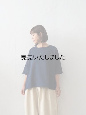 画像1: jujudhau(ズーズーダウ) WIDE-T-ワイドTシャツ- スウェット ２カラー展開