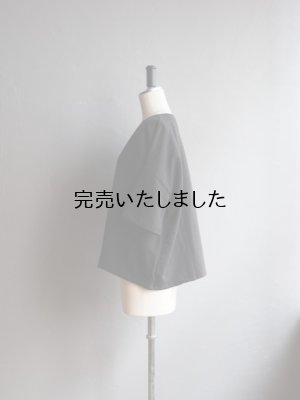 画像7: jujudhau(ズーズーダウ) WIDE-T-ワイドTシャツ- スウェット ２カラー展開