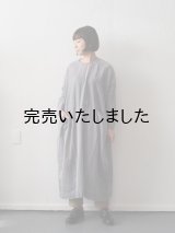 jujudhau(ズーズーダウ) BOX LONG DRESS シャンブレー