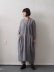 画像1: jujudhau(ズーズーダウ) BOX LONG DRESS シャンブレー (1)