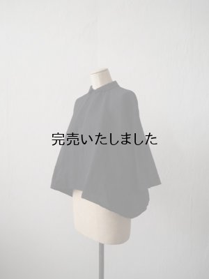 画像4: jujudhau(ズーズーダウ) PRIMP SHIRTS-プリンプシャツ-リネンコットンブラック