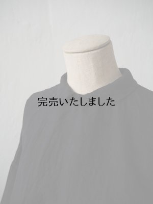 画像5: jujudhau(ズーズーダウ) PRIMP SHIRTS-プリンプシャツ-リネンコットンブラック