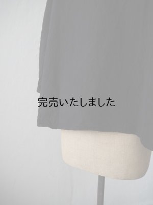 画像10: jujudhau(ズーズーダウ) PRIMP SHIRTS-プリンプシャツ-リネンコットンブラック